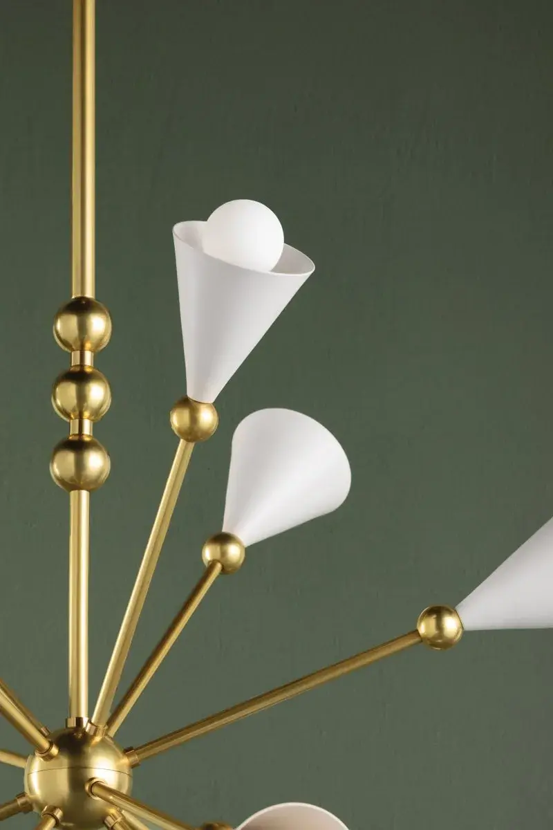 Hikari 12-Light Sputnik Chandelier - Image 3