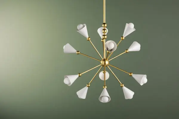 Hikari 12-Light Sputnik Chandelier - Image 7