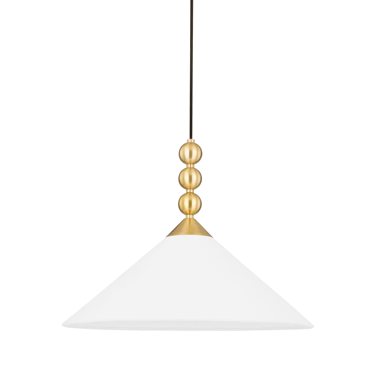Sang Pendant in Aged Brass