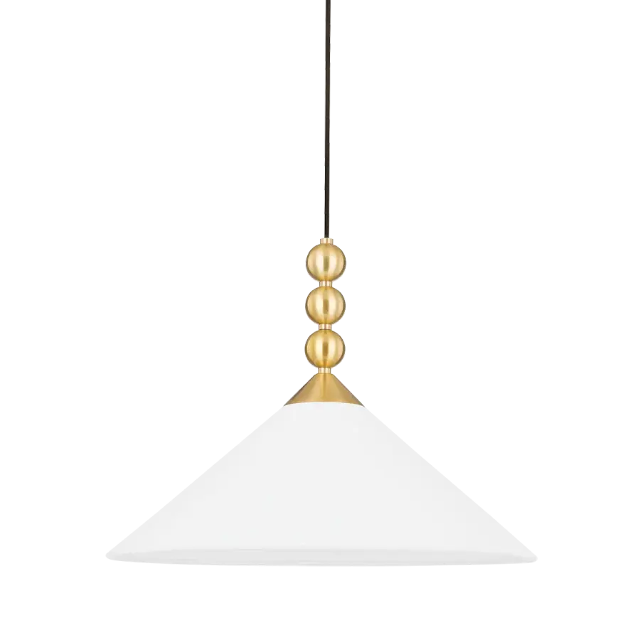 Sang Pendant in Aged Brass - Image 1
