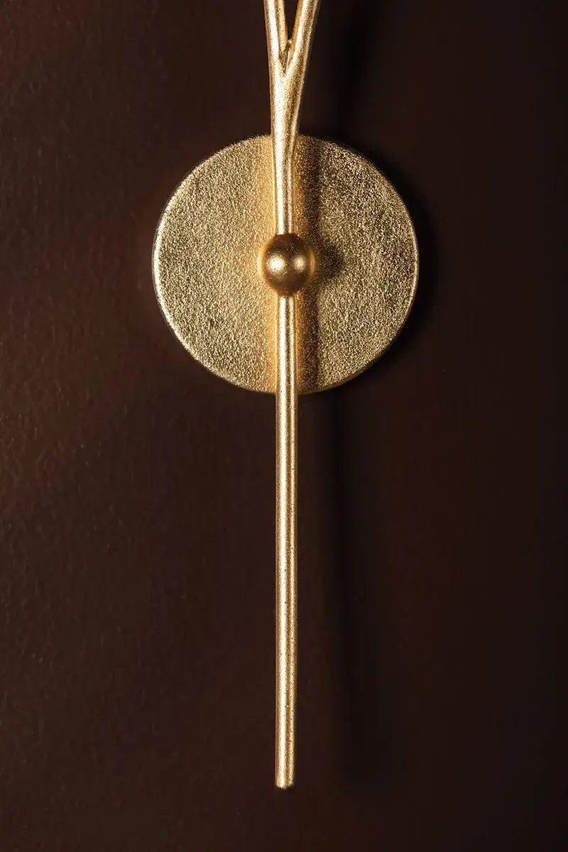 Elsa Wall Sconce in Gold Leaf - Image 3