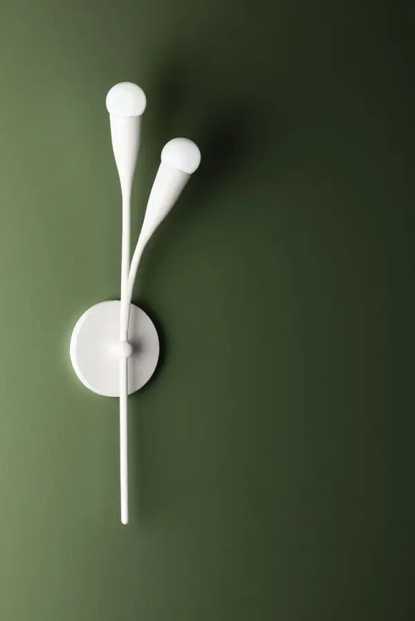 Elsa Chandelier in Textured White - Image 4