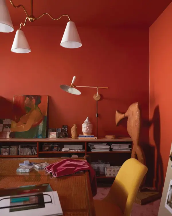 Playful Contemporary Design with Pivoting Shades and Warm Diffused Light - Image 4