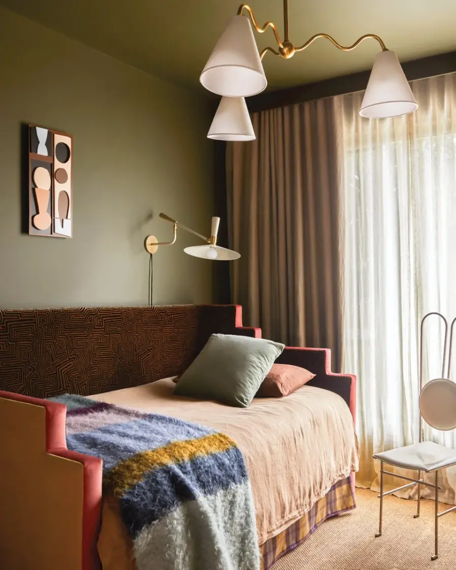 Playful Contemporary Design with Pivoting Shades and Warm Diffused Light - Image 5