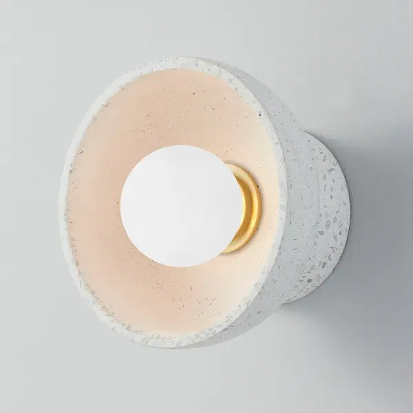 Margaret Wall Sconce in Aged Brass - Image 5