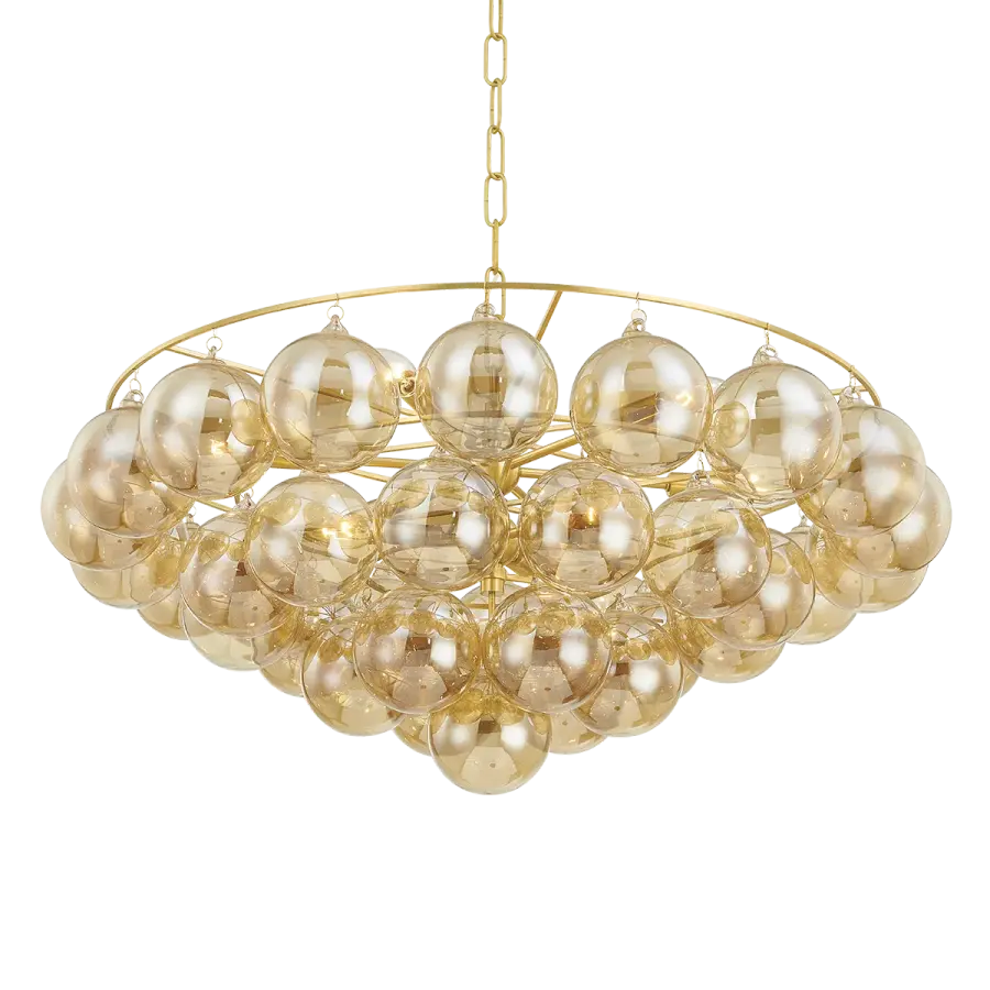 Mimi Chandelier in Aged Brass - Image 1