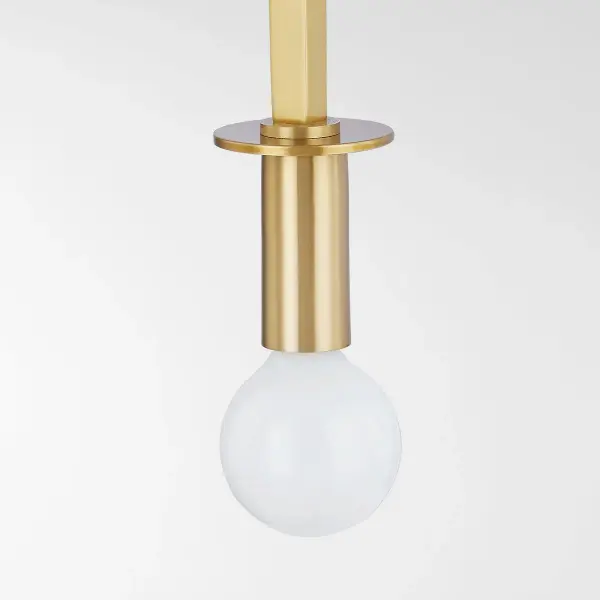 Milana Wall Sconce in Aged Brass - Image 3