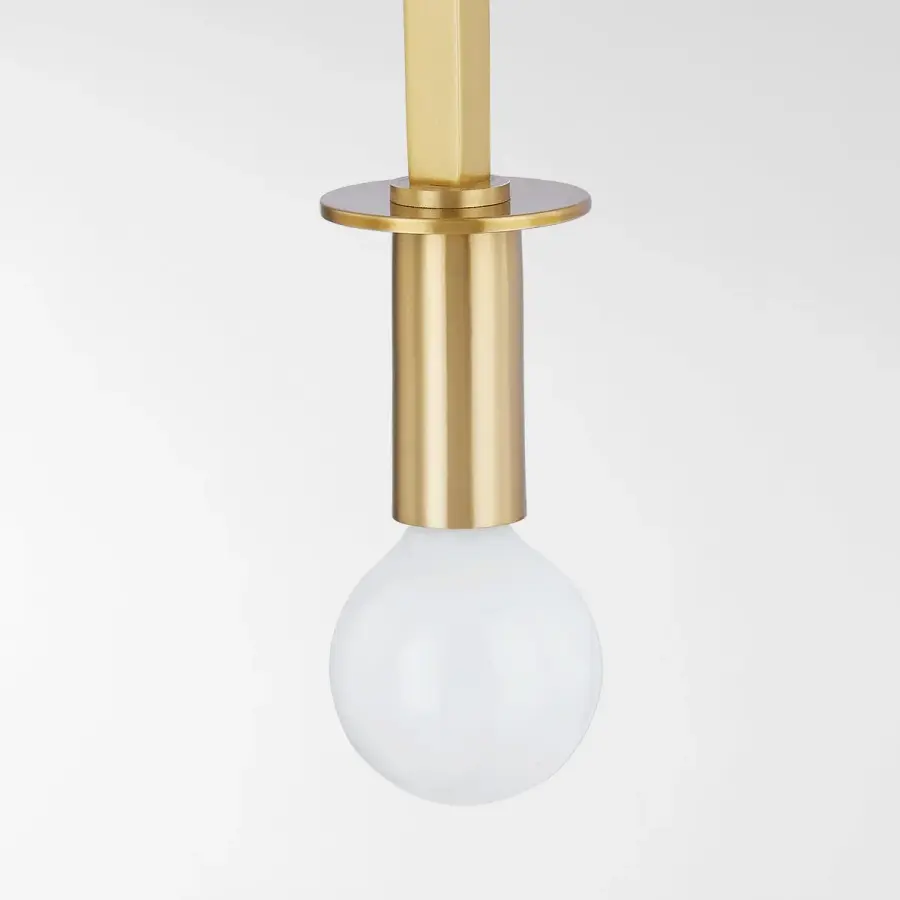 Milana Wall Sconce in Aged Brass - Image 3