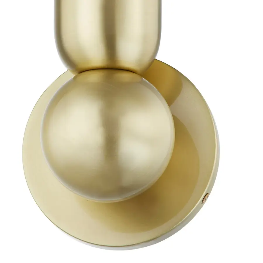 Lolly Wall Sconce in Aged Brass - Image 4