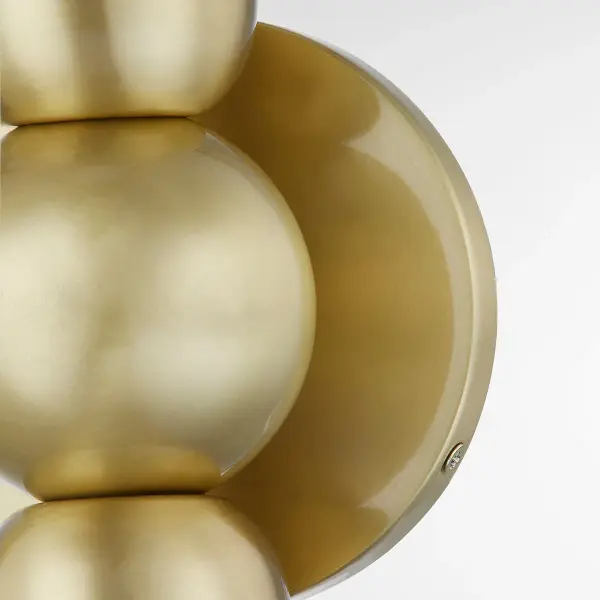 Lolly Wall Sconce in Aged Brass - Image 3
