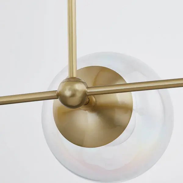 Ophelia Island Light in Aged Brass - Image 3