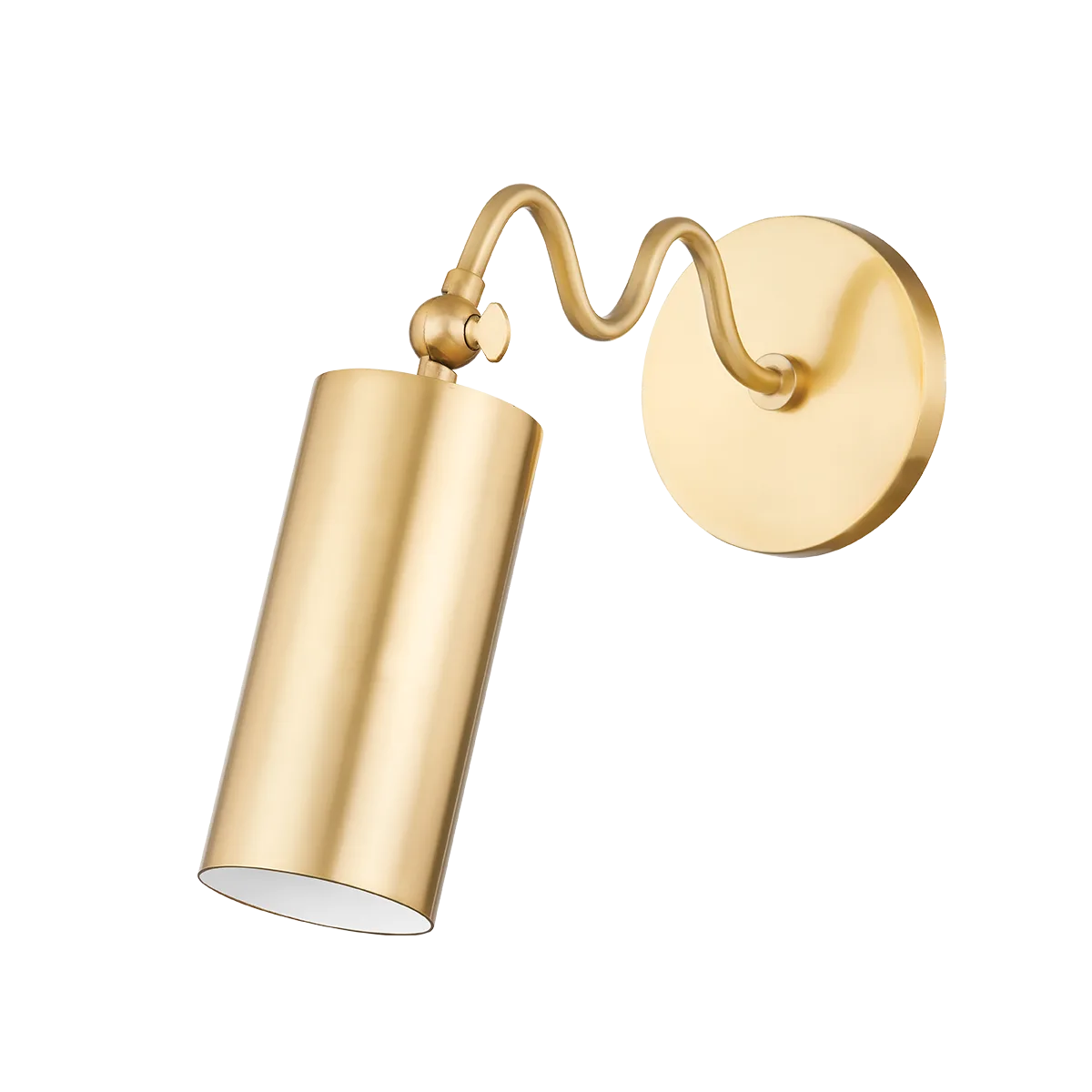 Bea Wall Sconce in Aged Brass