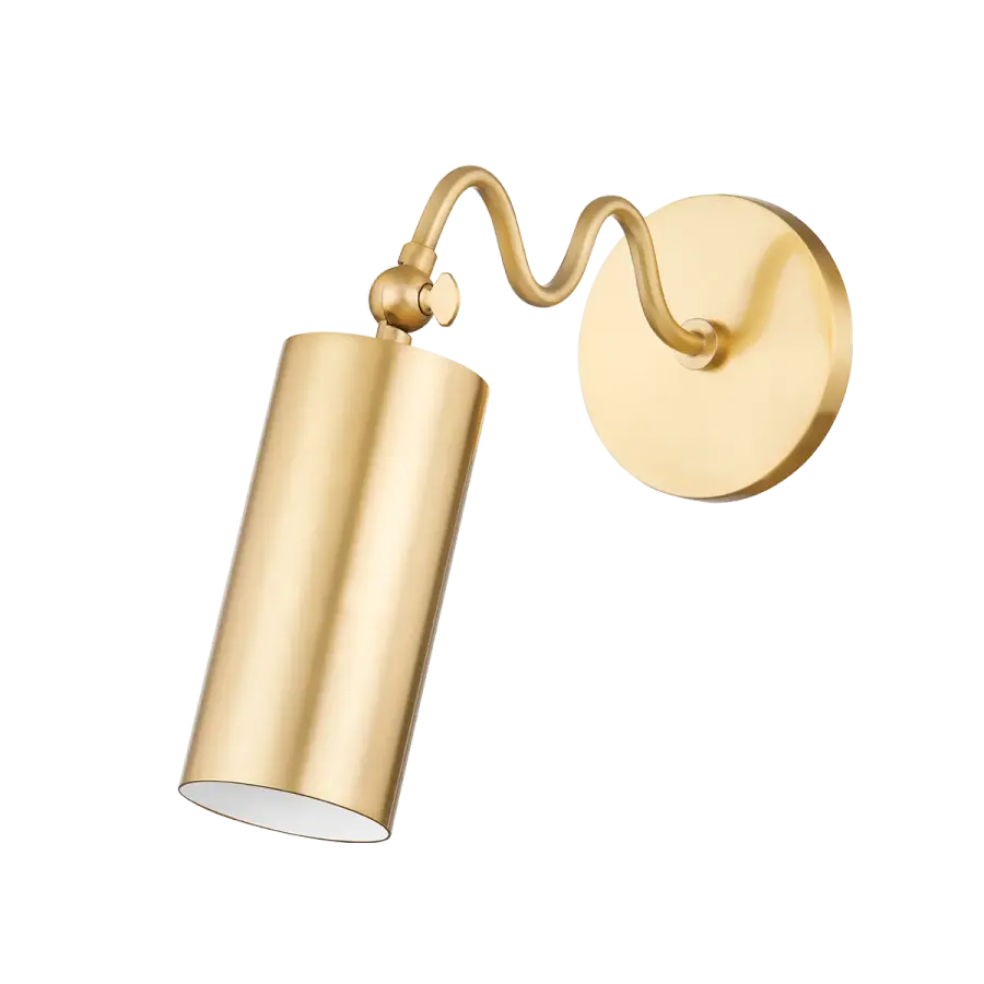 Bea Wall Sconce in Aged Brass - Image 1