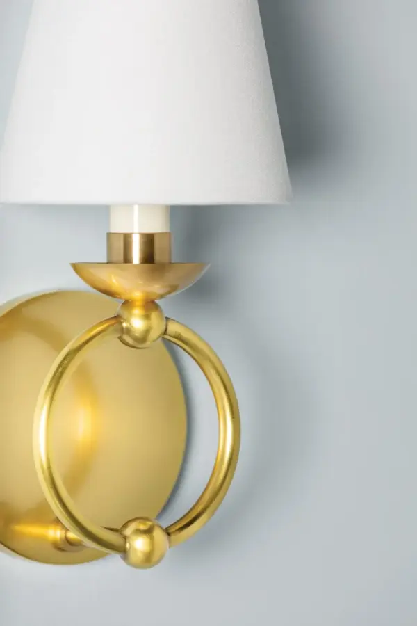 Haverford Wall Sconce in Aged Brass - Image 6