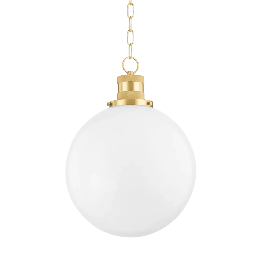 Beverly Pendant in Aged Brass - Image 1