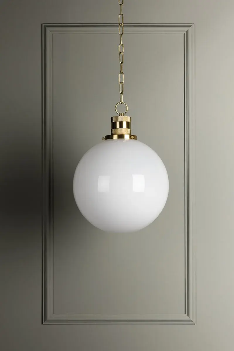 Beverly Pendant in Aged Brass - Image 6