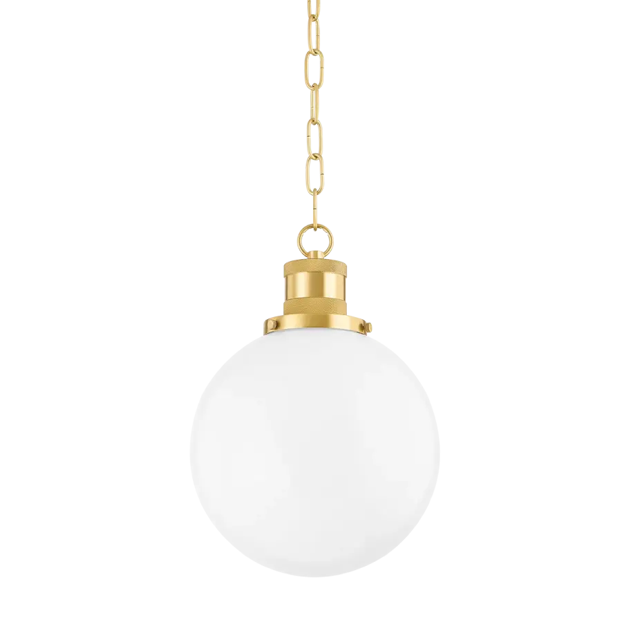Beverly Pendant in Aged Brass - Image 1