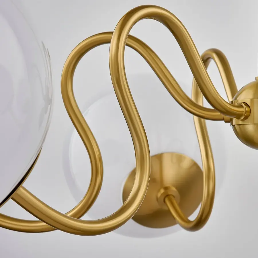 Whimsical Mid-Century Elegance with Art Nouveau Flair - Image 3