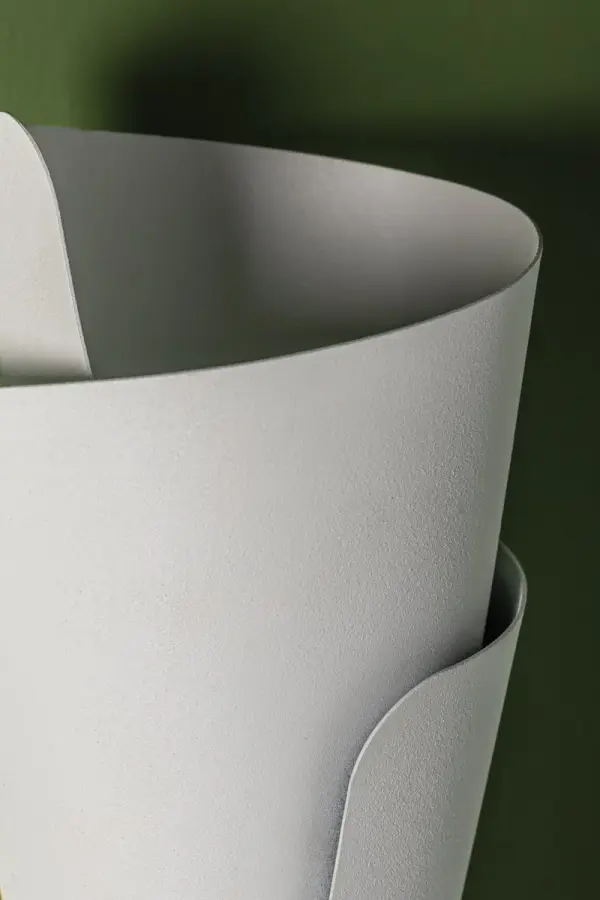 Davina Textured White Wall Sconce - Image 7