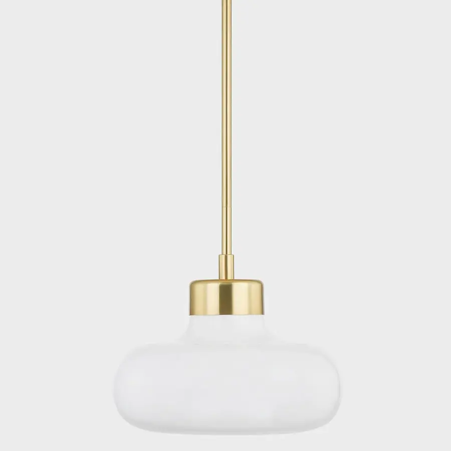 Modern Retro Elegance with Timeless Opal Glass and Aged Brass - Image 4
