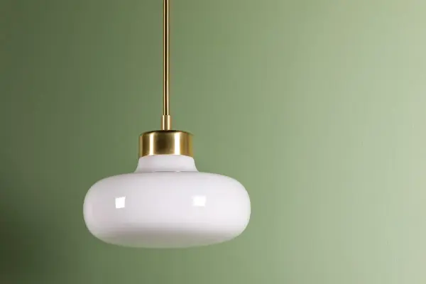 Modern Retro Elegance with Timeless Opal Glass and Aged Brass - Image 5