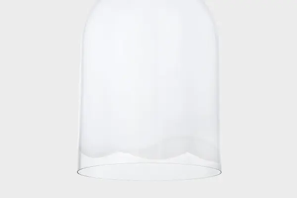 Elegant Artisan Glass Pendant with Sophisticated Sfumato Technique - Image 3