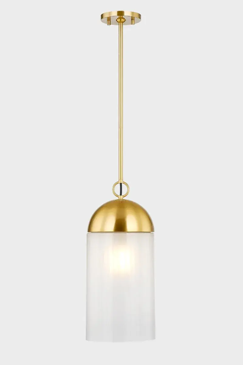 Emory Pendant in Aged Brass - Image 3