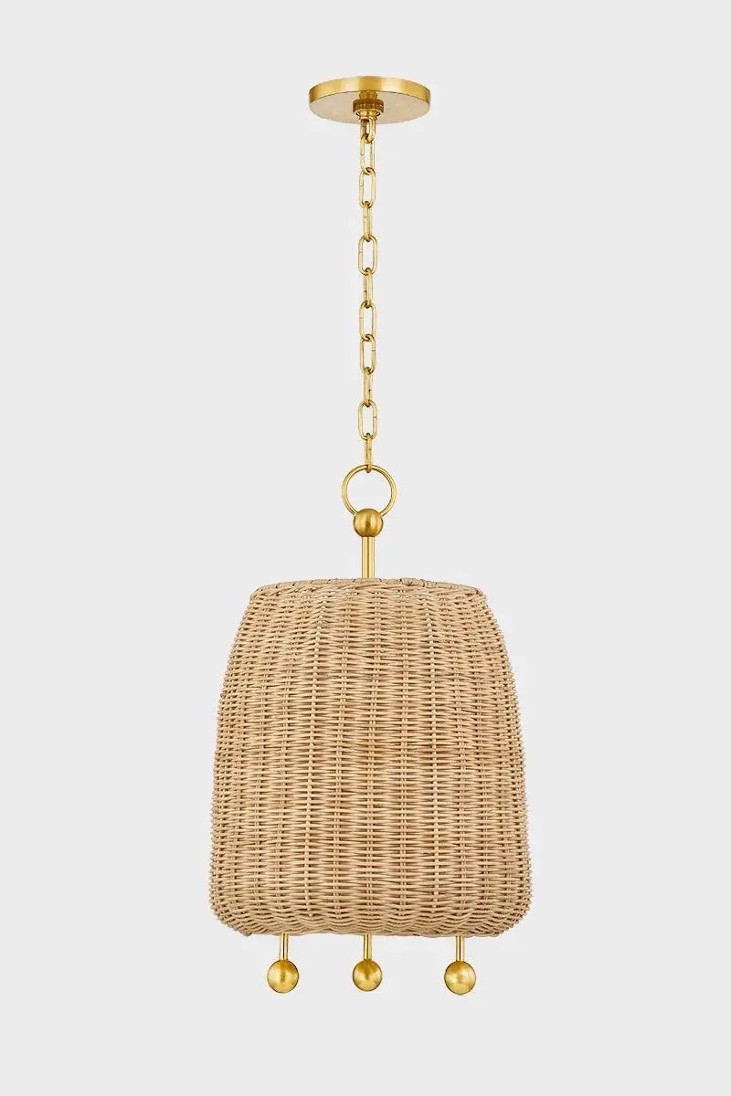 Warm, Natural Wicker Pendant Brings Organic Texture to Any Space - Image 2
