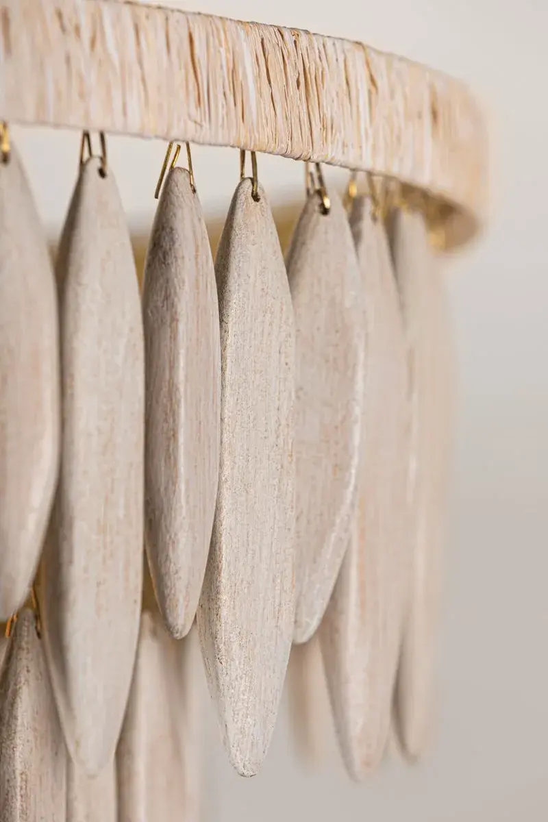 Coastal Elegance Meets Organic Texture in Handcrafted Beaded Design - Image 4