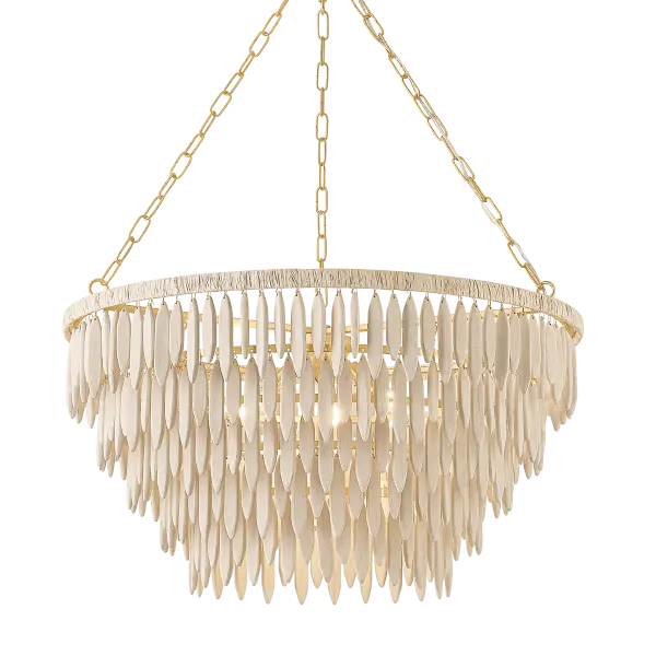 Coastal Elegance Meets Organic Texture in Stunning Beaded Design