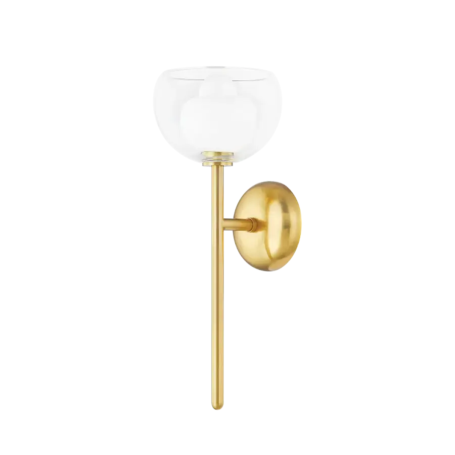 Cortney Wall Sconce in Aged Brass - Image 1