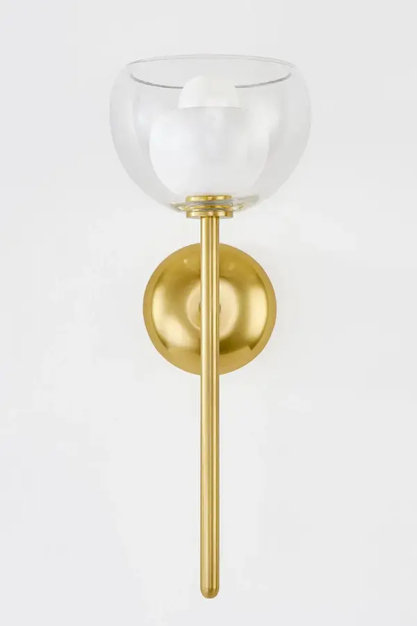 Cortney Wall Sconce in Aged Brass - Image 6