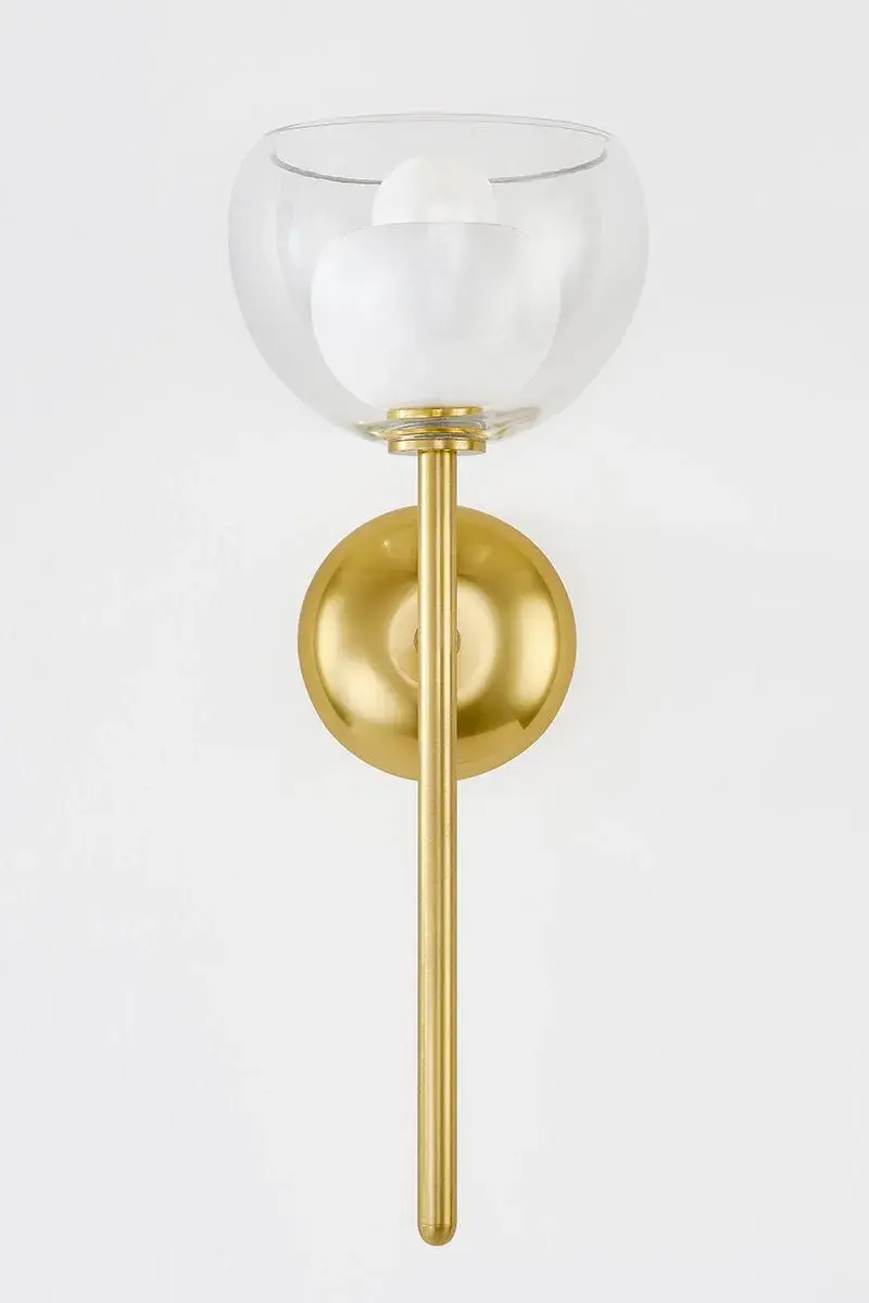 Cortney Wall Sconce in Aged Brass - Image 6