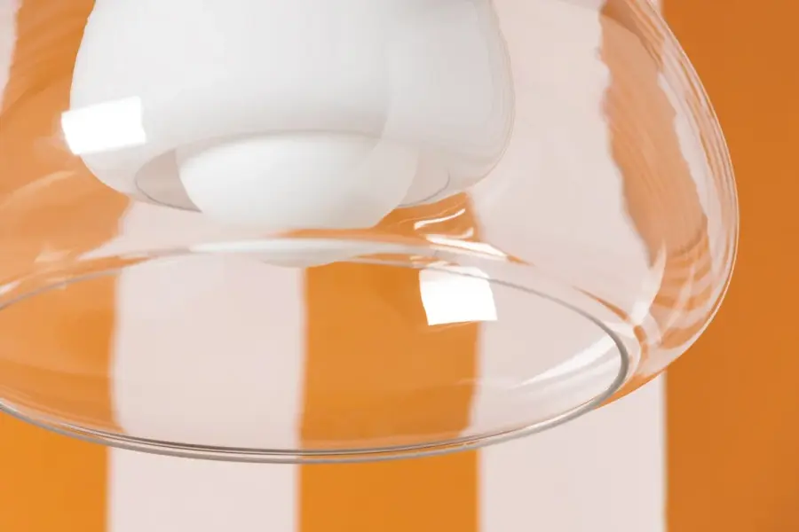 Cortney Semi Flush Mount in Aged Brass - Image 4