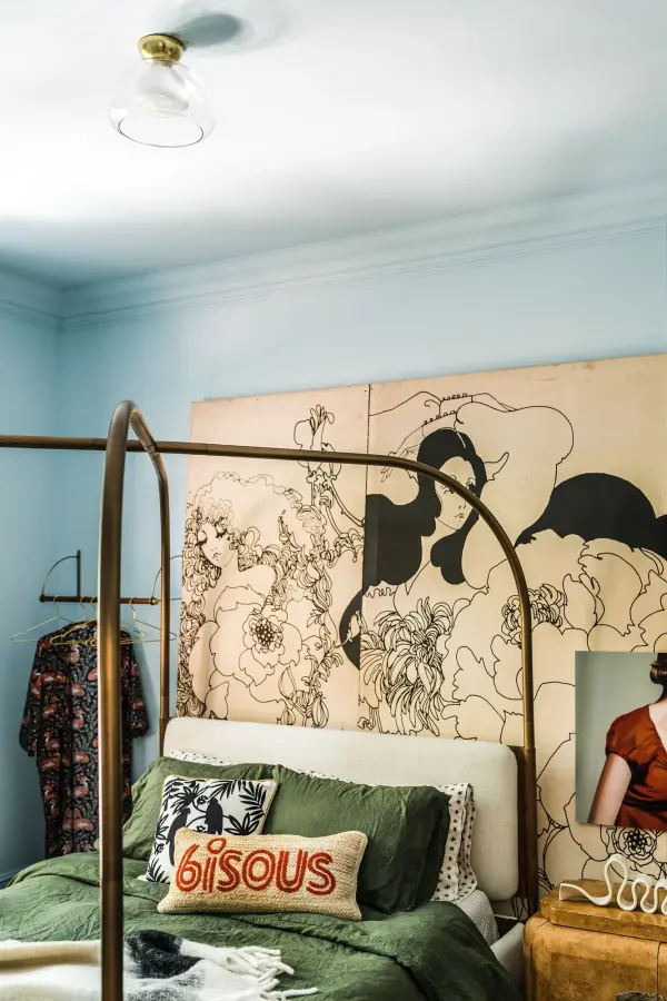 Cortney Semi Flush Mount in Aged Brass - Image 8