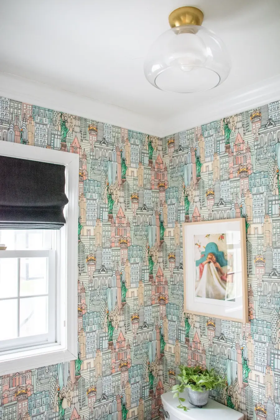 Cortney Semi Flush Mount in Aged Brass - Image 10