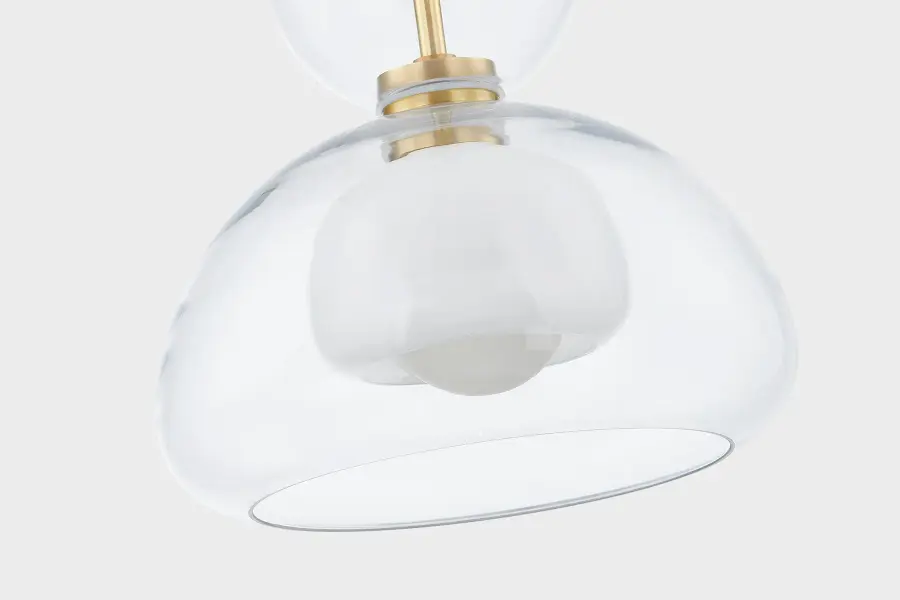 Cortney Pendant in Aged Brass - Image 5