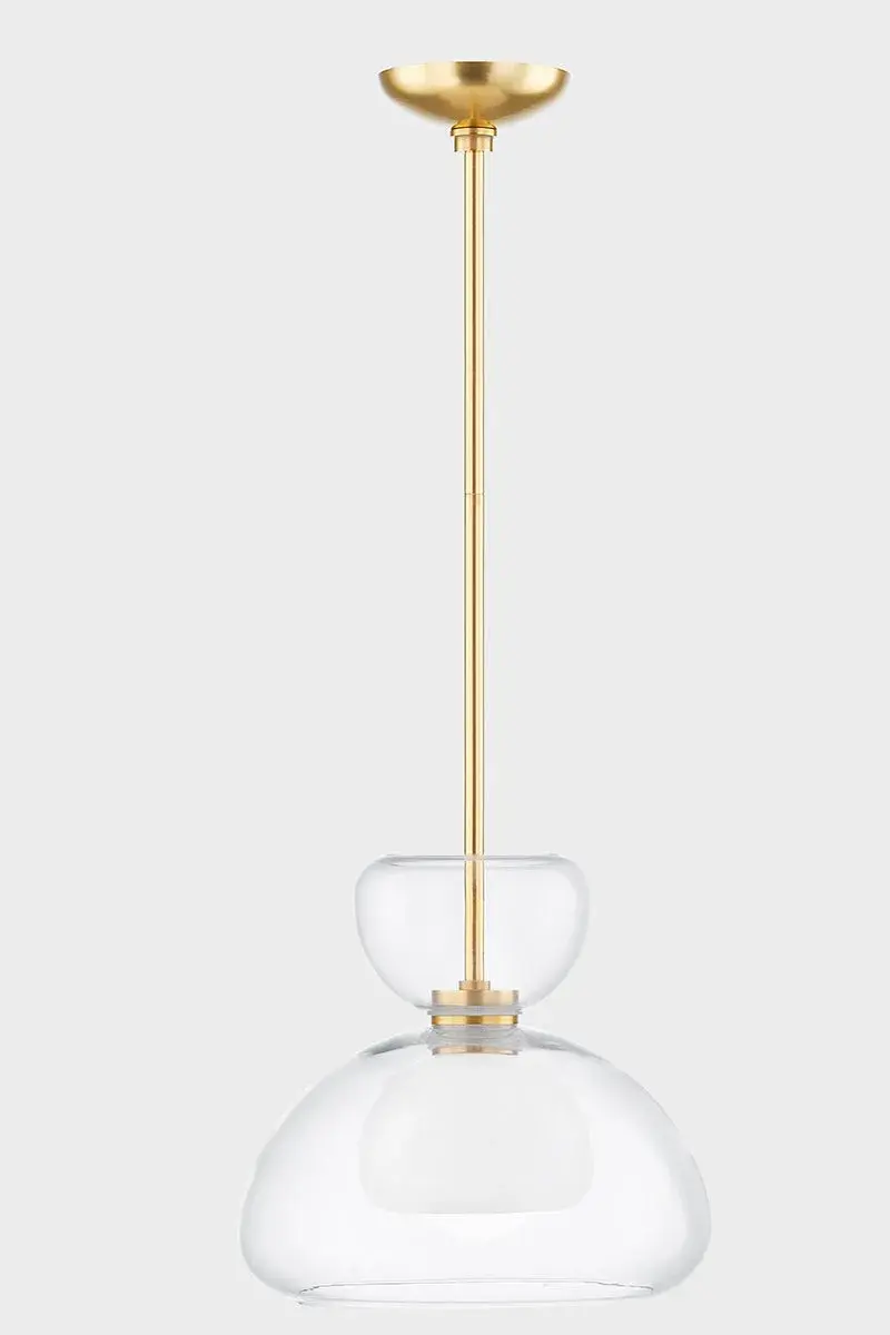 Cortney Pendant in Aged Brass - Image 6