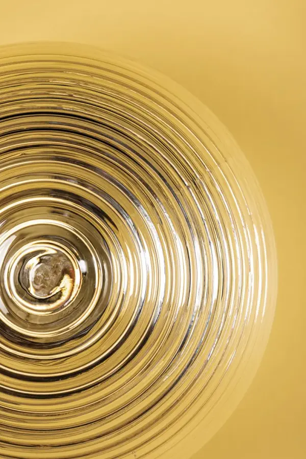 Sara Flush Mount in Aged Brass - Image 4