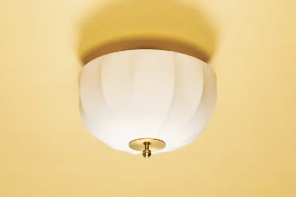 Meshelle Flush Mount in Aged Brass - Image 3