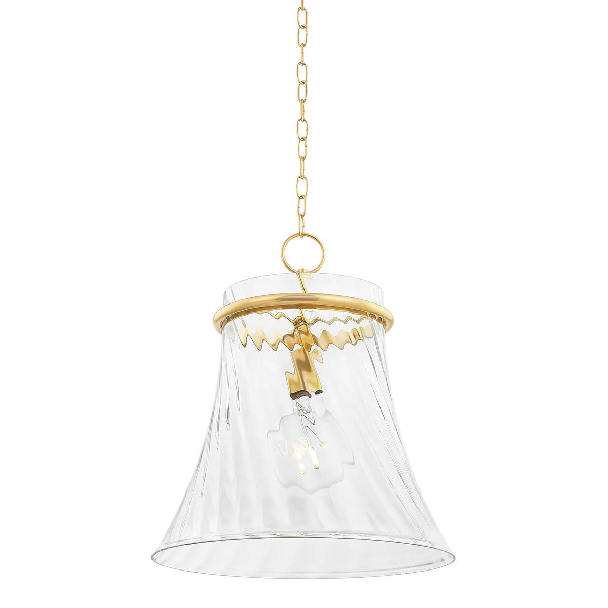 Cantana Pendant in Aged Brass