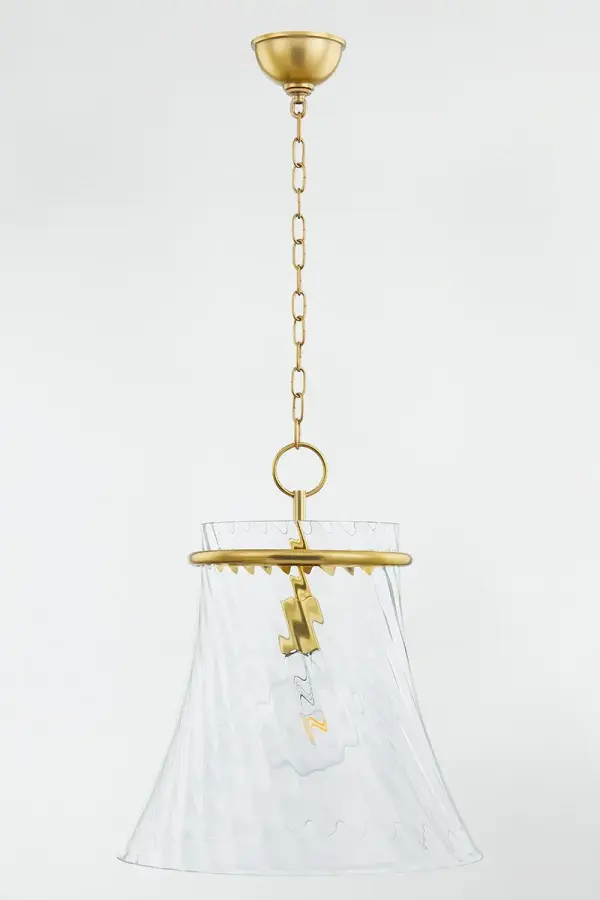 Cantana Pendant in Aged Brass - Image 2