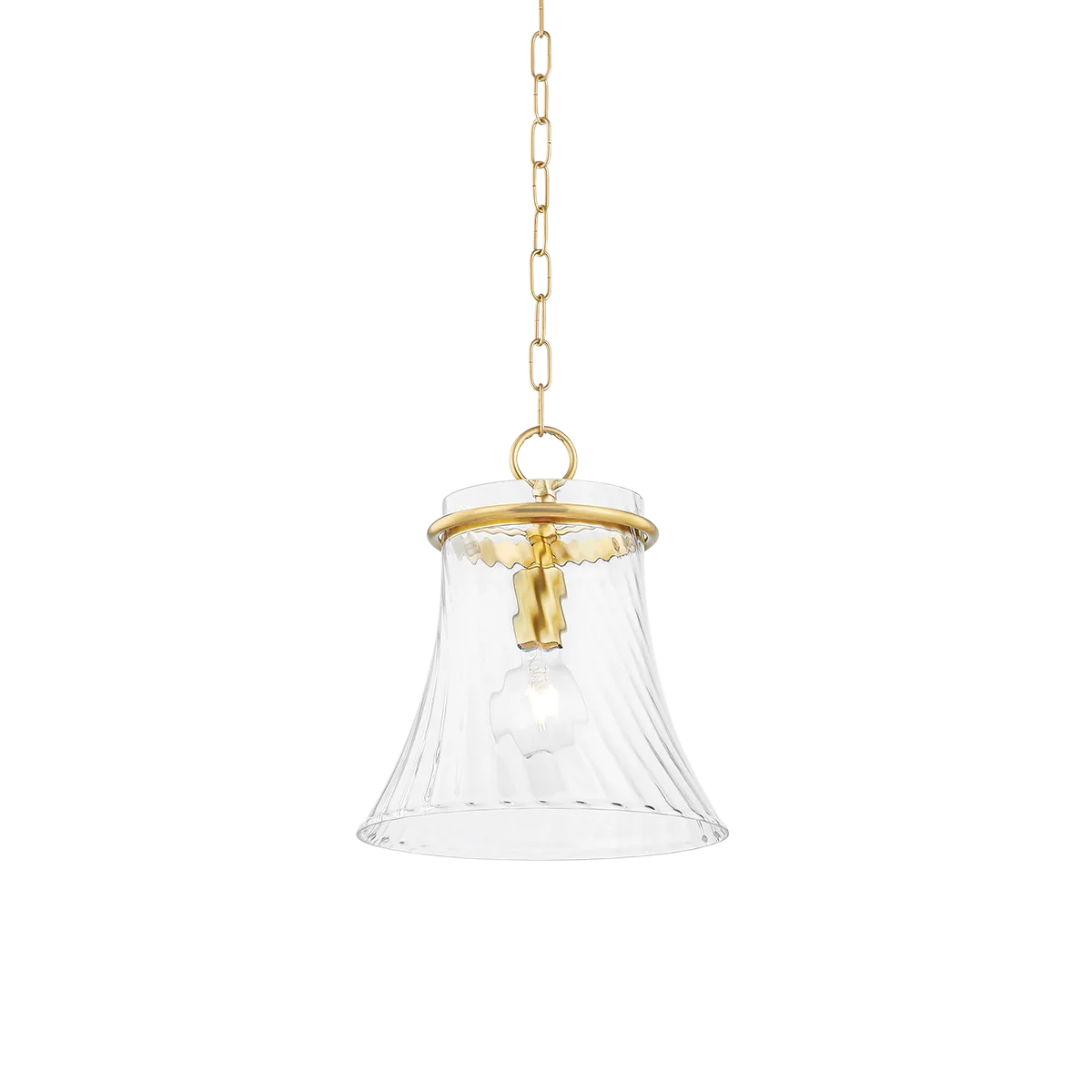 Cantana Pendant in Aged Brass