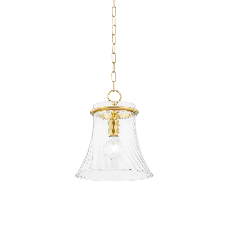 Cantana Pendant in Aged Brass - Image 1
