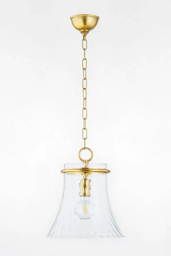 Cantana Pendant in Aged Brass - Image 3