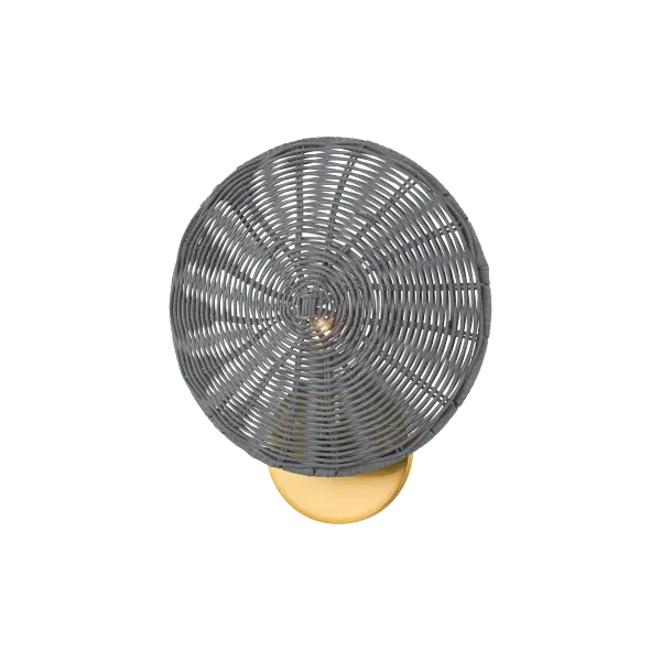Destiny Wall Sconce in Aged Brass - Image 1