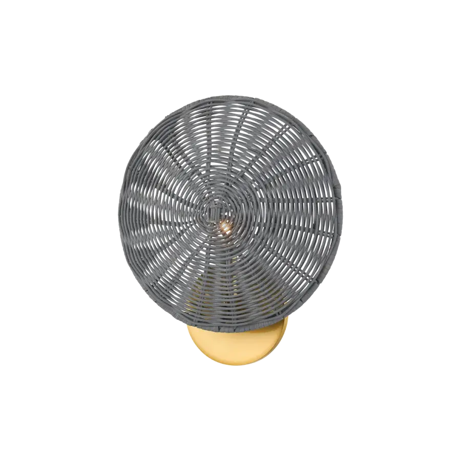 Destiny Wall Sconce in Aged Brass - Image 1