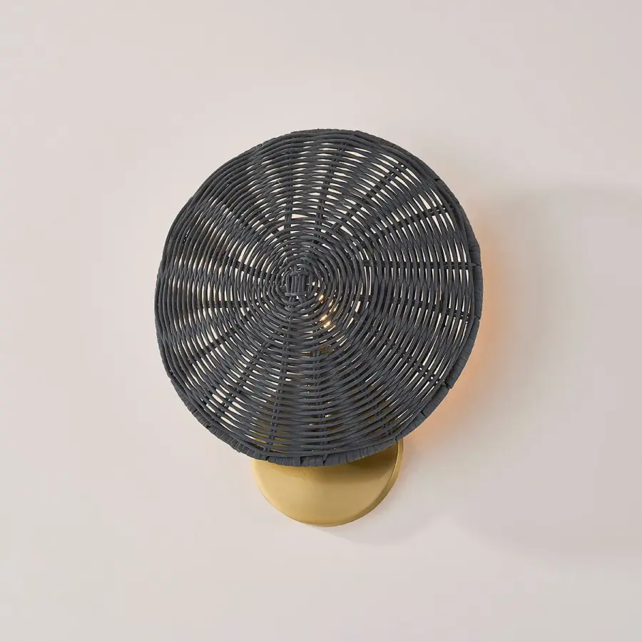Destiny Wall Sconce in Aged Brass - Image 2