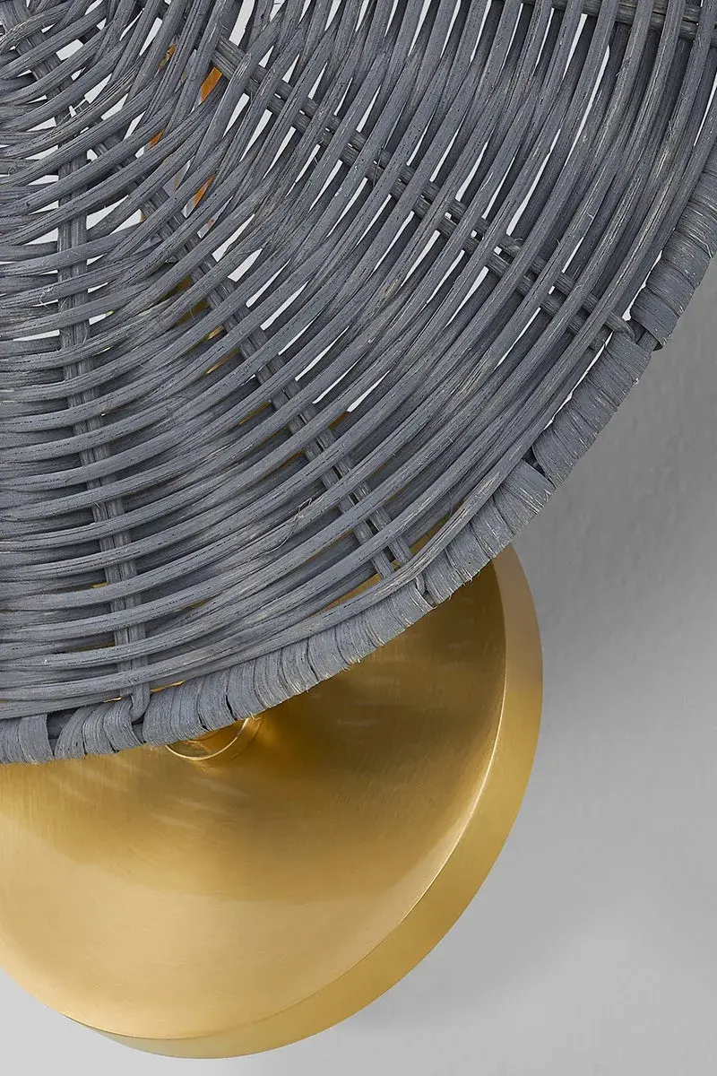 Destiny Wall Sconce in Aged Brass - Image 4