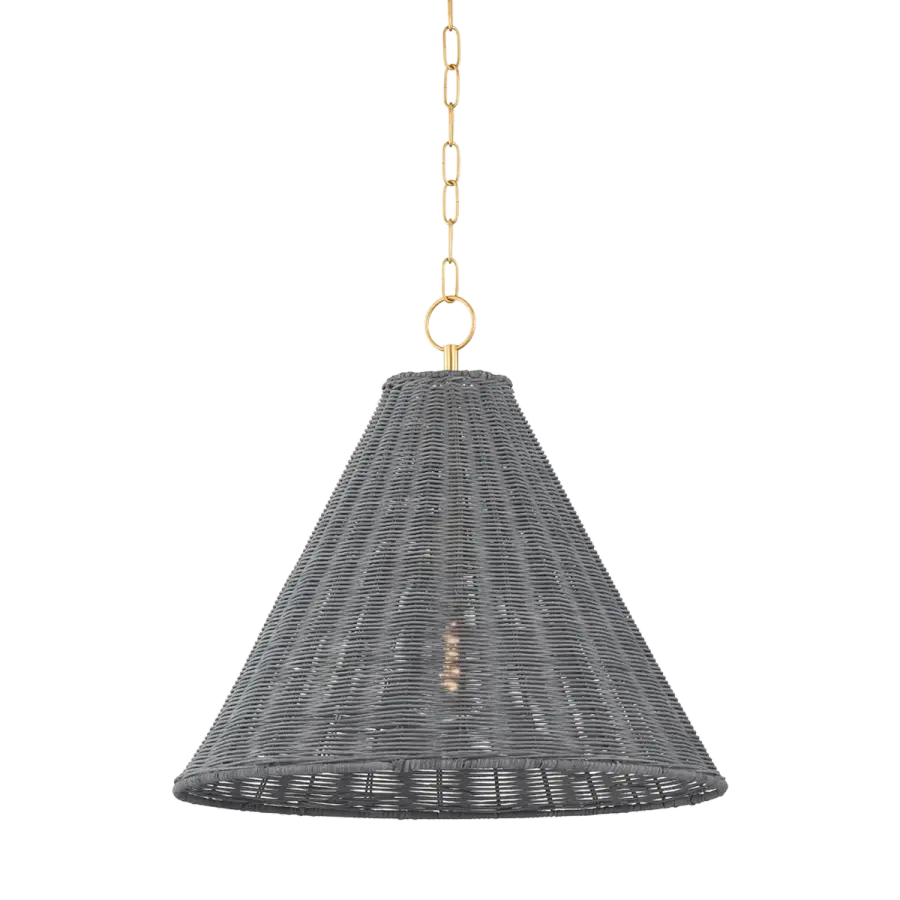 Destiny Wicker Pendant Light - Image 1